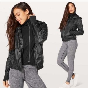COPY - Lululemon Black Glyde Scuba Jacket